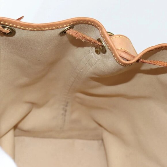 LOUIS VUITTON Damier Azur Noe Shoulder Bag N42222 LV Auth 141023V - Picture 13 of 16